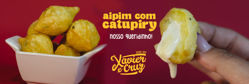 aipim com catupiry