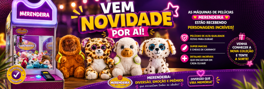 Máquinas de pelúcias 