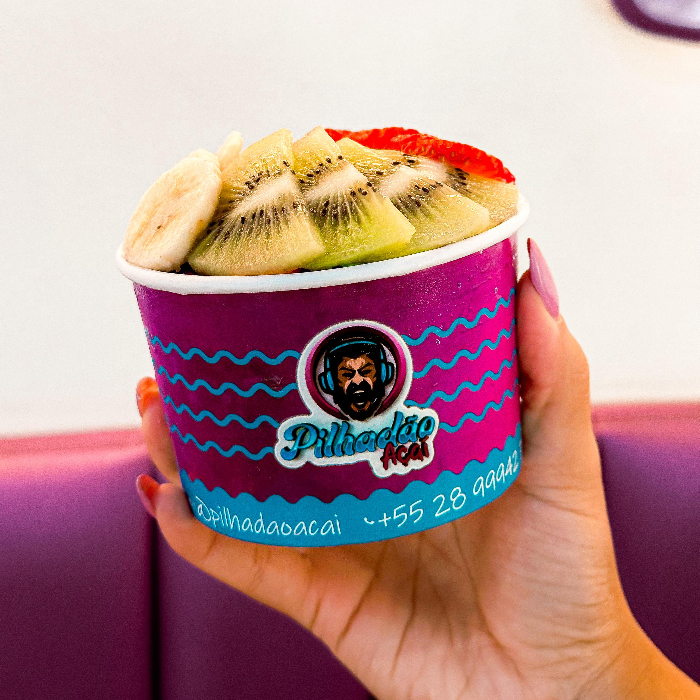1 COPO DE AÇAI 350 ML + 1 PALETA TRADICIONAL MANGA