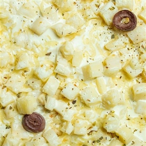 12. PIZZA PALMITO AO CREME