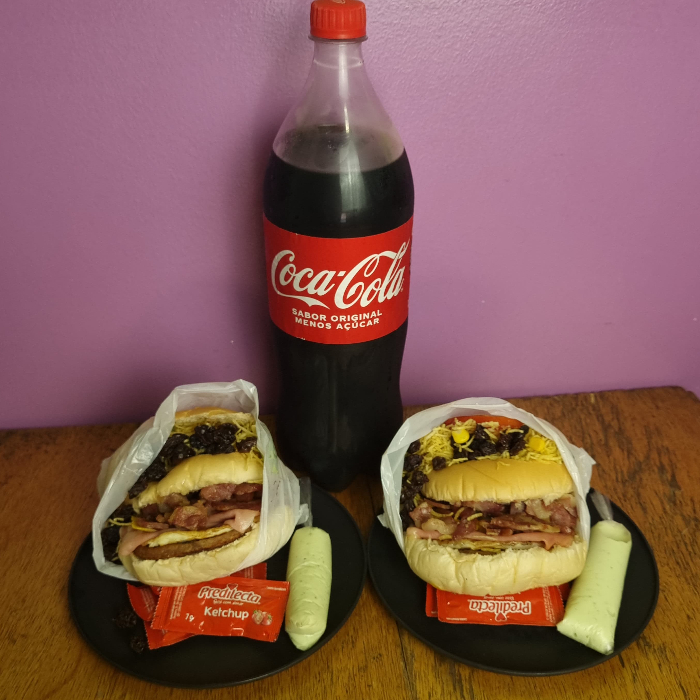 2 X TUDO + COCA COLA 1,5L