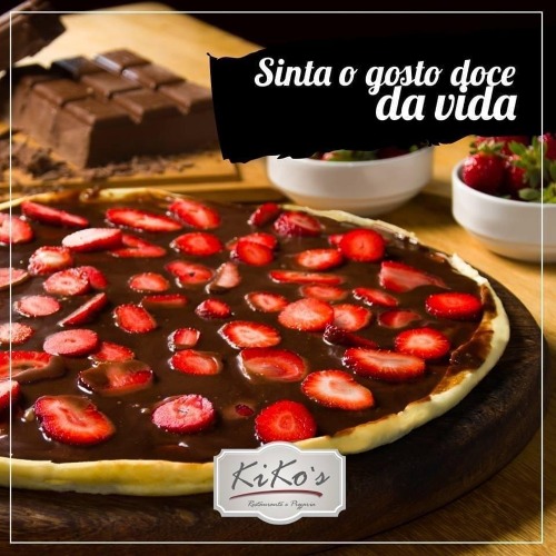 60. PIZZA BANANA COM CANELA E LEITE CONDENSADO