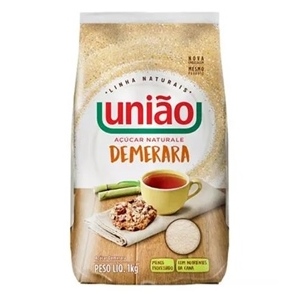 AÇÚCAR DEMERARA UNIÃO 1KG