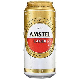 Cerveja Amstel Lager Puro Malte Latão 473ml