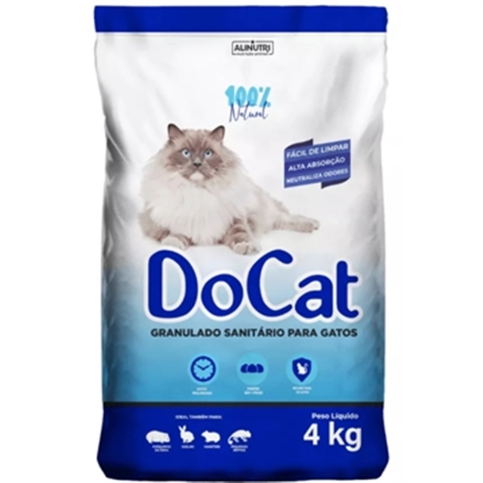 AREIA HIGIENICA DOCAT 4KG