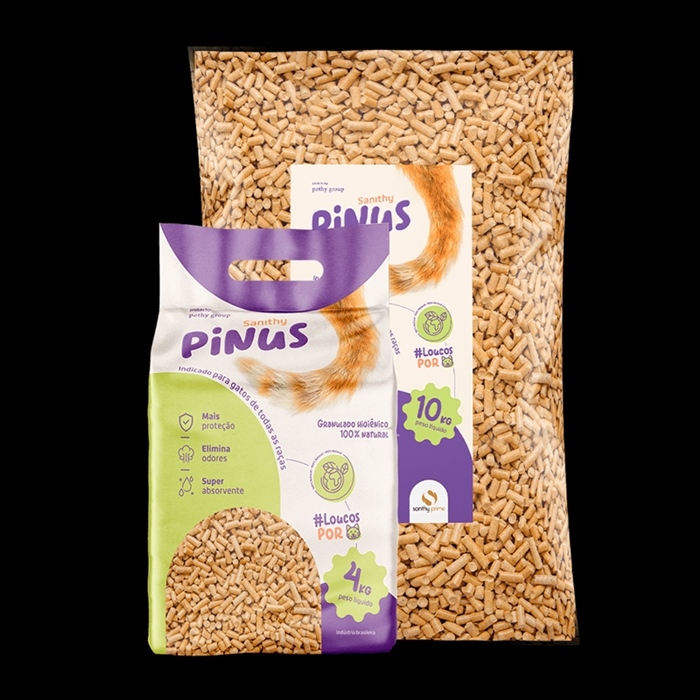AREIA HIGIENICA PINUS 4KG