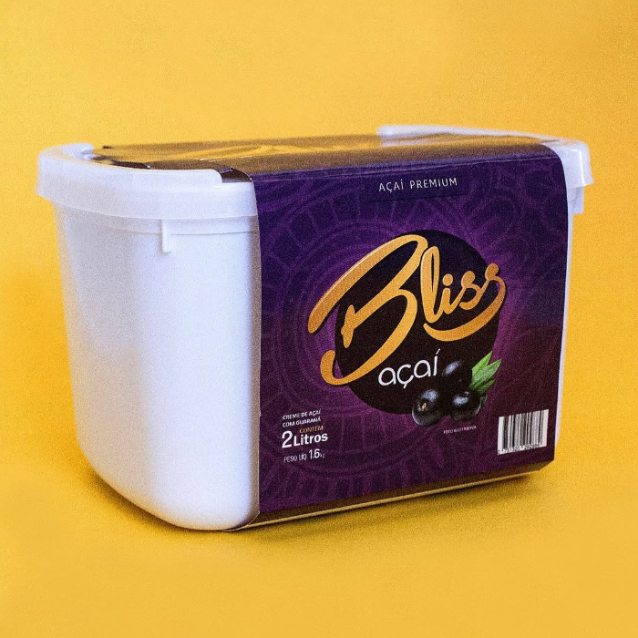 AÇAI BLISS PREMIUM ZERO AÇÚCAR POTE 1 LT