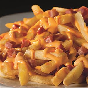 BATATA C/ CHEDDAR E BACON
