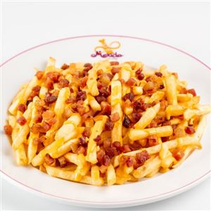 Porção de Batata Frita com Cheddar e Bacon
