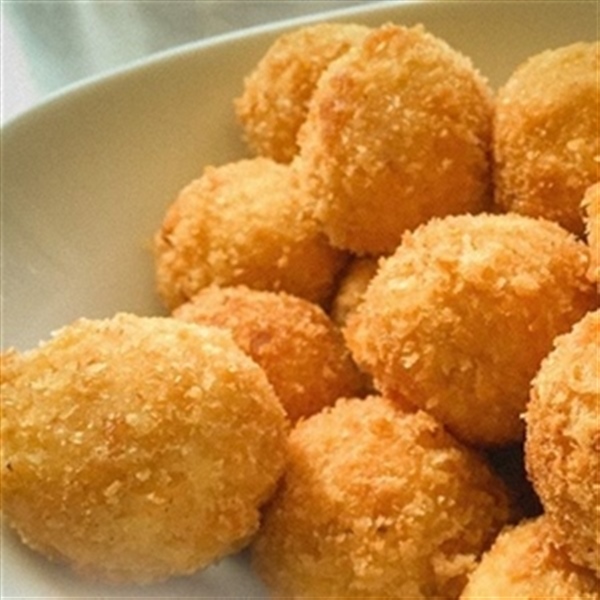 BOLINHOS DE CAMARÃO DOUBLE CHEESE 2 UNIDADES