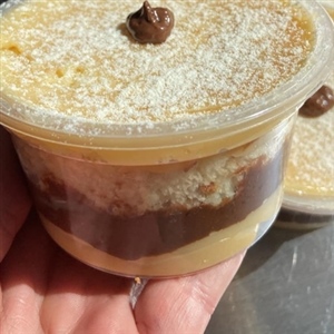 Bolo de pote Ninho com nutella