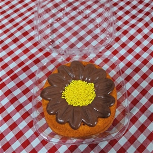 BOLO MINI VULCÃO CENOURA COM CHOCOLATE!
