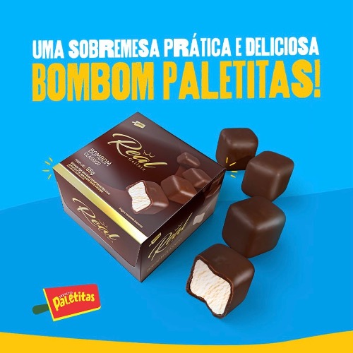 BOMBOM DE SORVETE REAL 85G