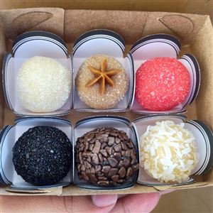BRIGADEIRO CAIXA COM 6 UNIDADES