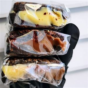 Brownie Ninho com Brigadeiro