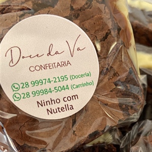 Brownie Ninho com Nutella