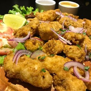 ISCA DE PEIXE EMPANADA
