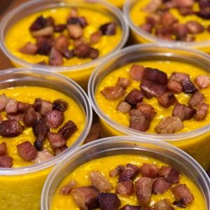 Caldo de Abóbora com Frango e Bacon 500ml