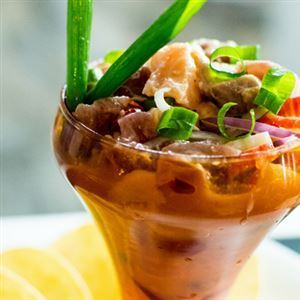 CEVICHE DE FRUTOS DO MAR (MISTO)