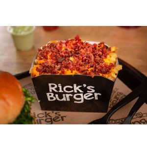 Batata CHEDDAR DERRETIDO E BACON