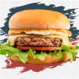 CHEESE EGG BURGER