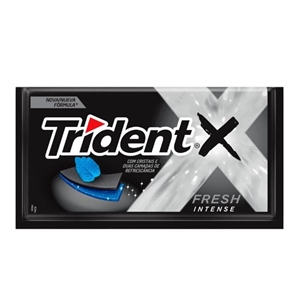 CHICLETE TRIDENT X FRESH INTENSE 