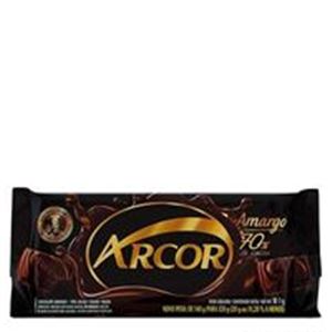 Chocolate Arcor 70% Cacau 80g