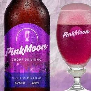 Chopp de Vinho Pink Moon Garrafa - 600ml - Casas Pedro