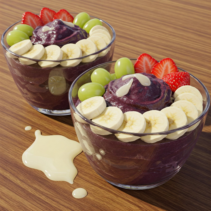 CLONADOS : 2 COPOS DE AÇAI 350 ML: