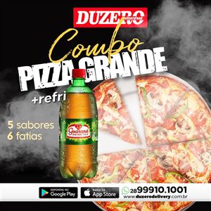 Combo de pizza super gigante mais refri em Camboriú #pizza #pizzaria #