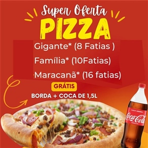 COMBO PIZZA+BORDA DE CATUPIRY+COCA 1,5L