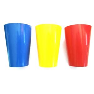 Copo Cores 300ml Polipropileno (Pacote Com 10 Unidades)