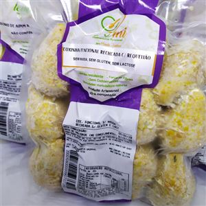 COXINHA FUNCIONAL SEM MASSA (S/GLÚTEN E S/ LACTOSE)