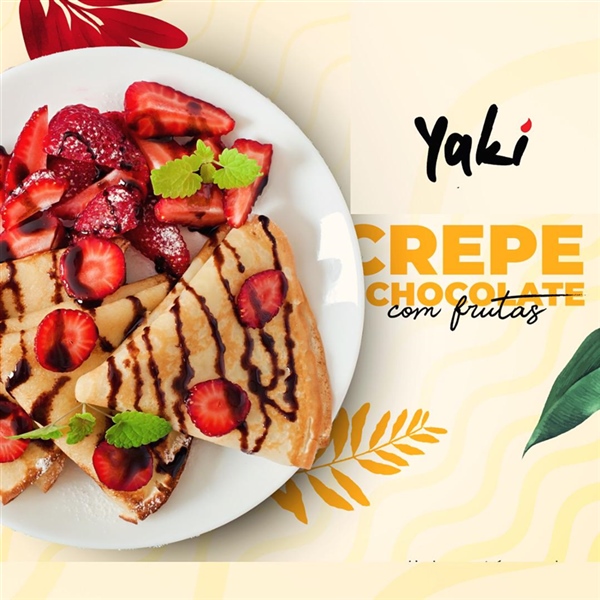 CREPE CHOCOLATE AO LEITE