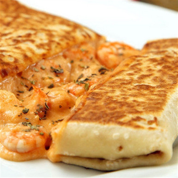 CREPE DE CAMARÃO DOUBLE CHEESE