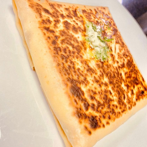 CREPE DE CARNE SECA COM CATUPIRY