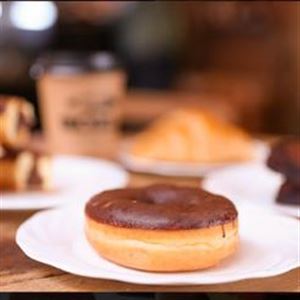 DONUTS COBERTURA E RECHEIO CHOCOLATE