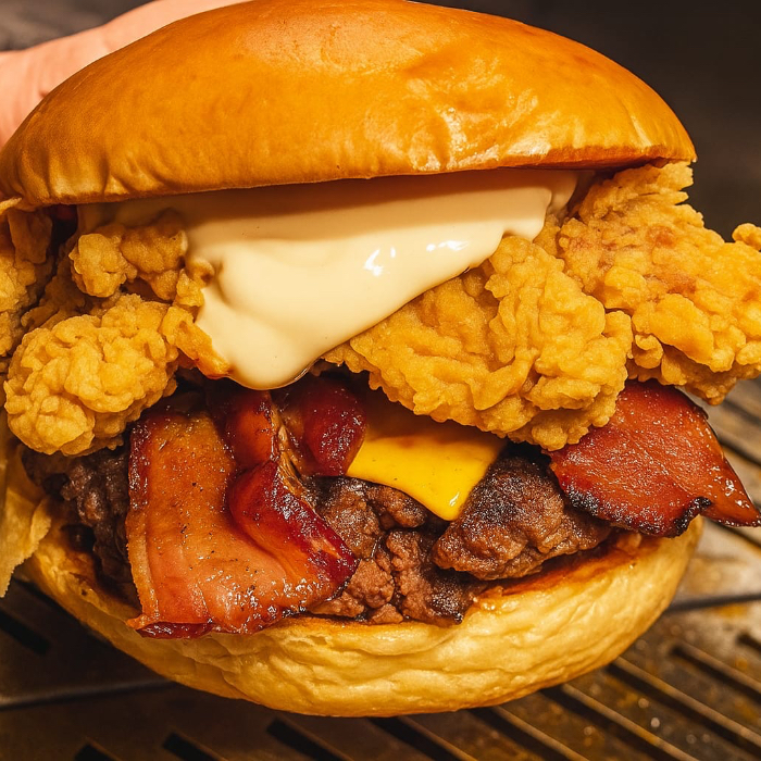 DUPLO CHICKEN BURGER