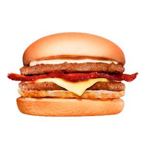 DUPLO X-BURGUER BACON COM OVO