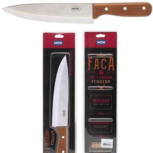 FACA MOR INOX E MADEIRA