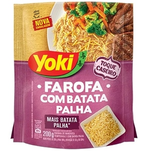 FAROFA PRONTA COM BATATA PALHA YOKI 200G