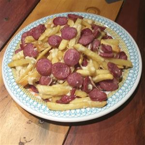 FRITAS COM QUEIJO E CALABRESA