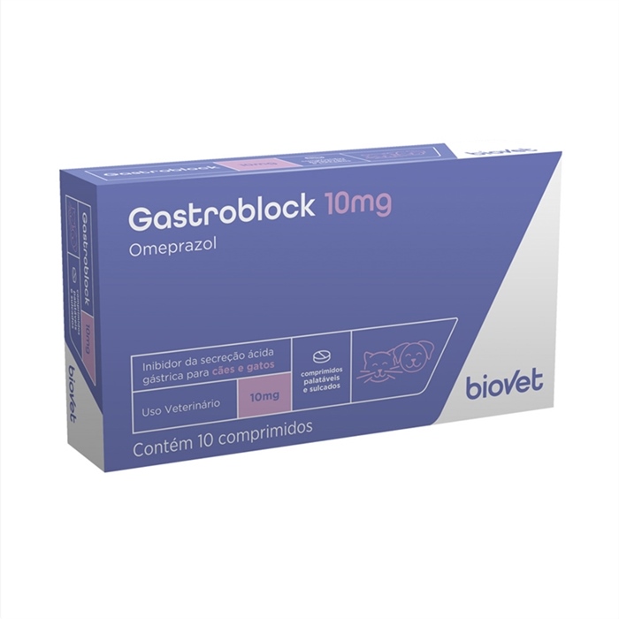 GASTROBLOCK 10MG COM 10 COMP