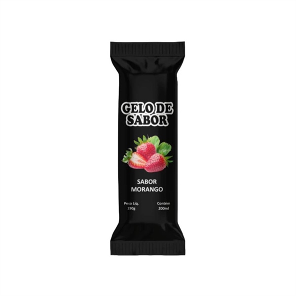 Gelo Para Drink (Morango)