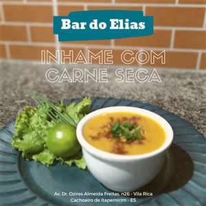 INHAME COM CARNE SECA