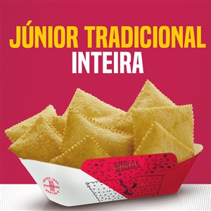 Jr Tradicional ou Doce (1 Porção - 12 pastéis)