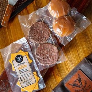 Double Kit Burger Exagerado BBQ 2 Unid.