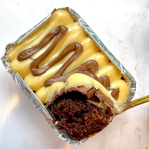MARMITINHA DE BROWNIE- BRANQUINHO E NUTELLA