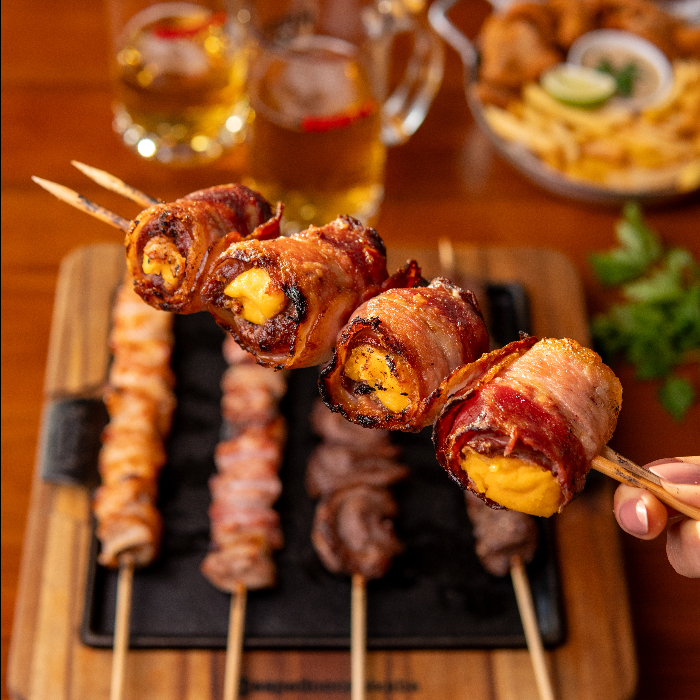 MEDALHÃO DE FILÉ MIGNON COM CHEDDAR