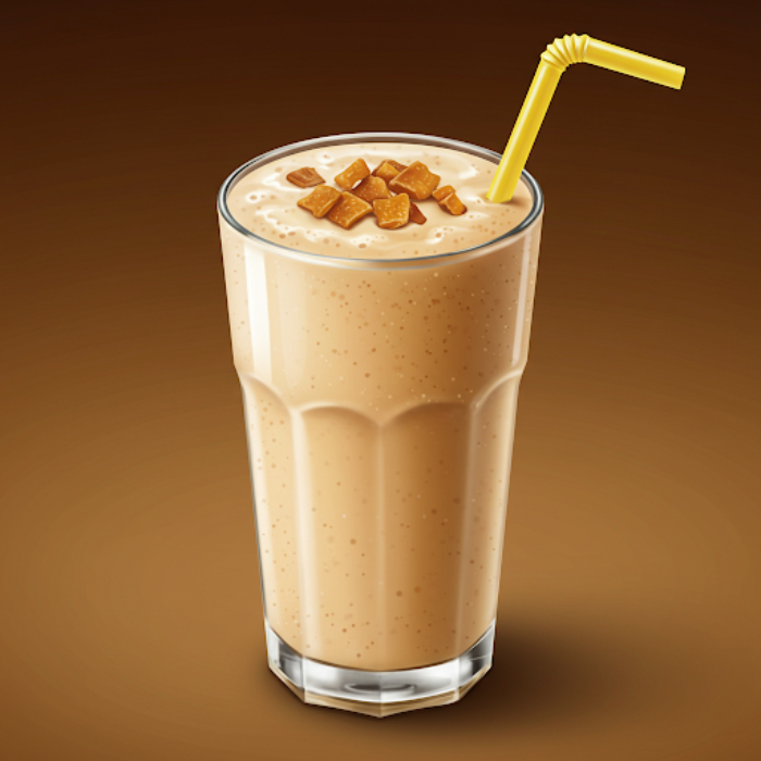 MILK SHAKE 500 ML - DOCE DE LEITE CROCANTE